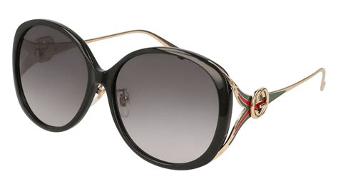 occhiali gucci gg226 s|Gucci™ GG0226SK Oval Sunglasses .